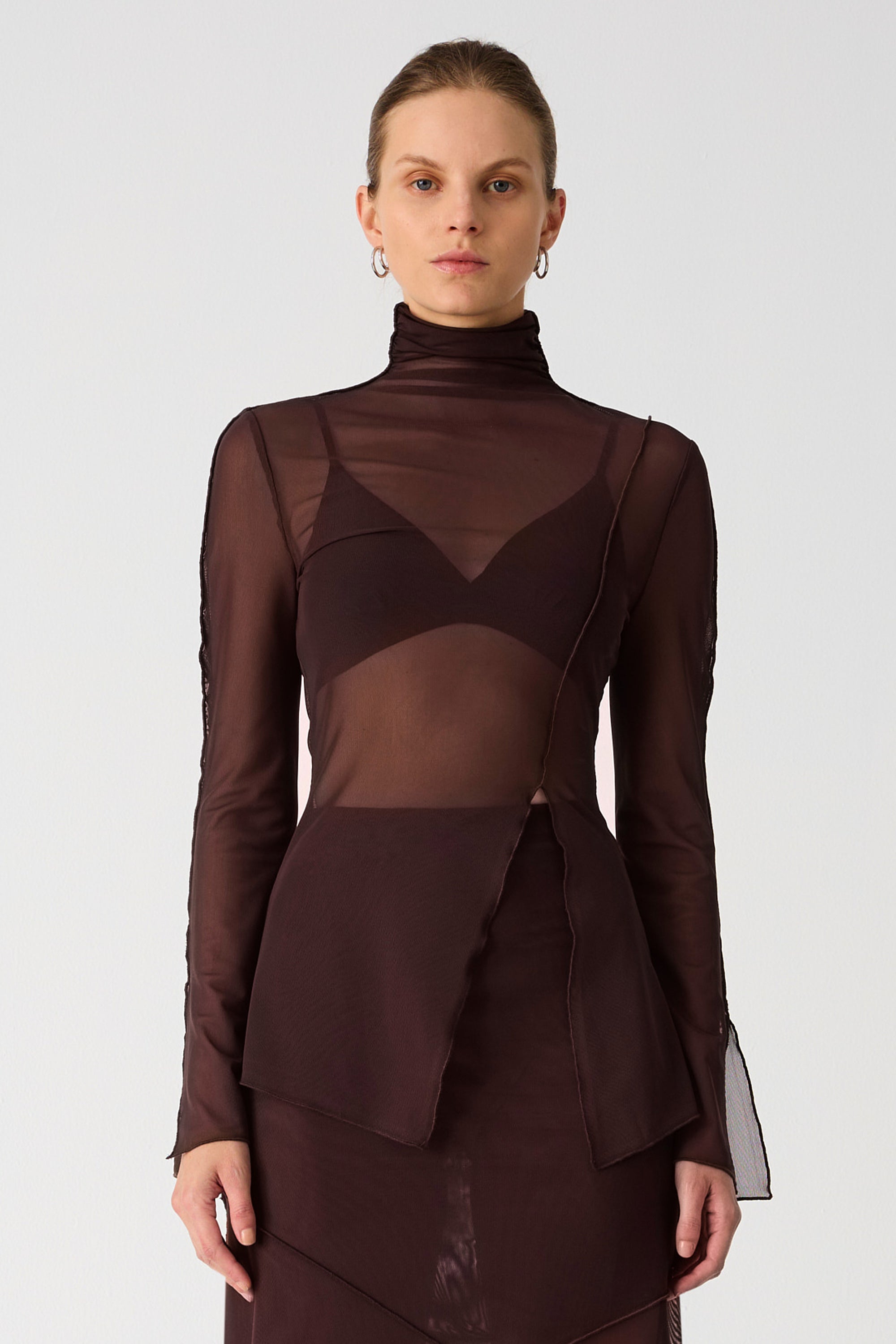 Mesh top and dress hotsell