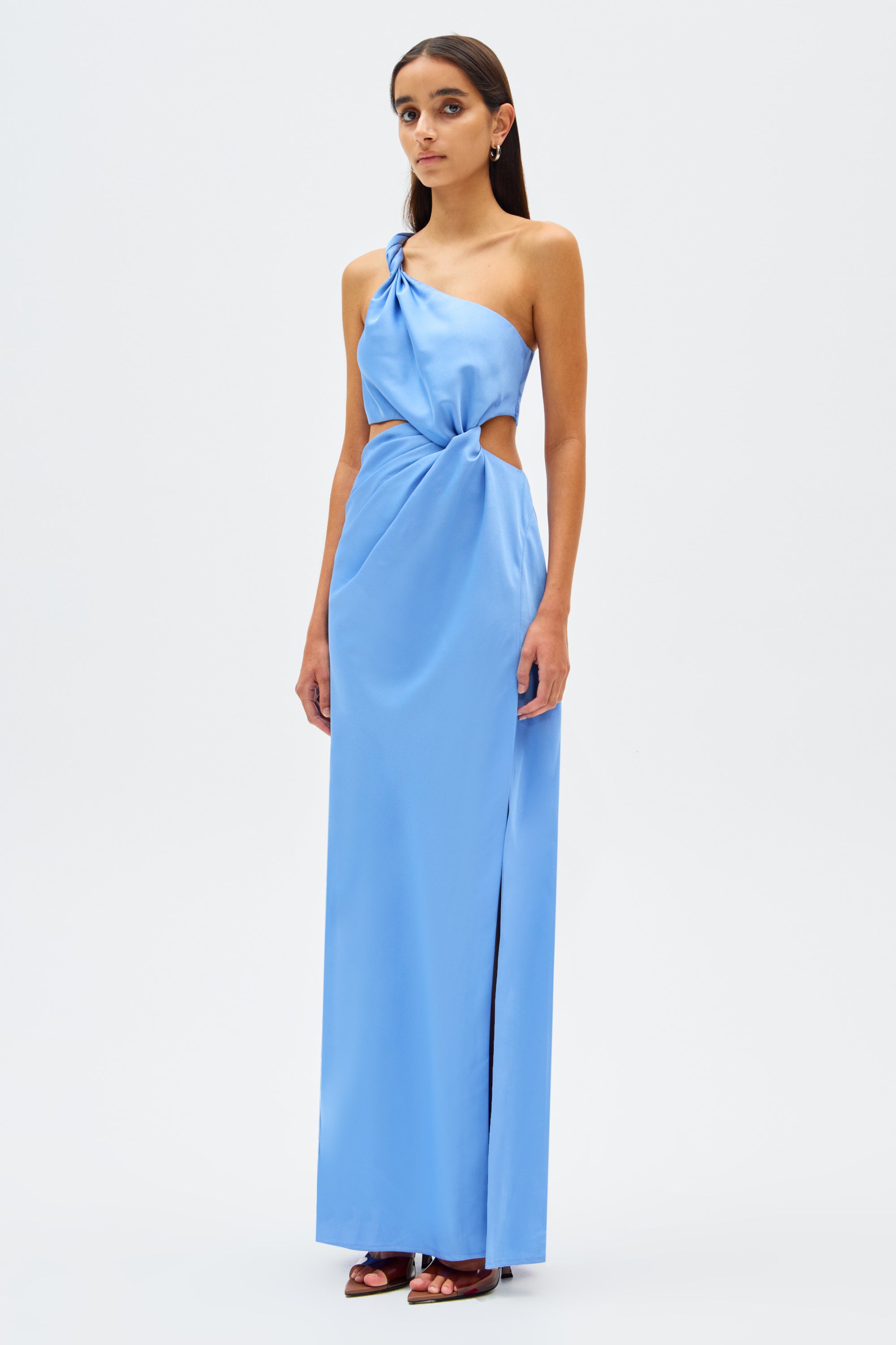 Misha World Kristin Satin Gown